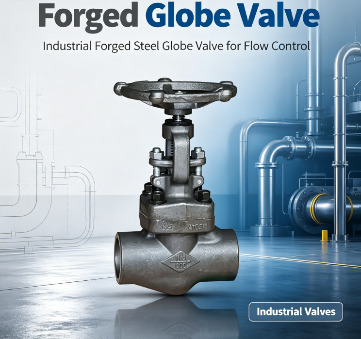 ¿Por qué se utiliza la válvula de globo forjada en sistemas de tuberías industriales?